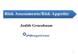 Risk Assessments Risk Appetite PowerPoint Presentation