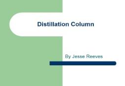 Distillation Column PowerPoint Presentation