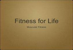 Fitness for life PowerPoint Presentation