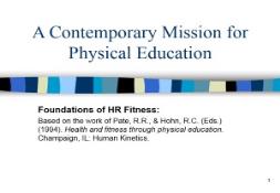 Foundations of HR Fitness PowerPoint Presentation