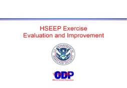 EXERCISE EVALUATOR COURSE PowerPoint Presentation