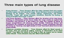 Lung Disease PowerPoint Presentation