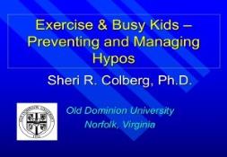 Exercise Busy Kids PowerPoint Presentation