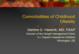 Comorbidities of Childhood Obesity PowerPoint Presentation