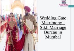 Sikh Rishtey in Mumbai Powerpoint Presentation