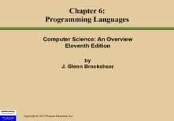 Programming Languages Overview PowerPoint Presentation