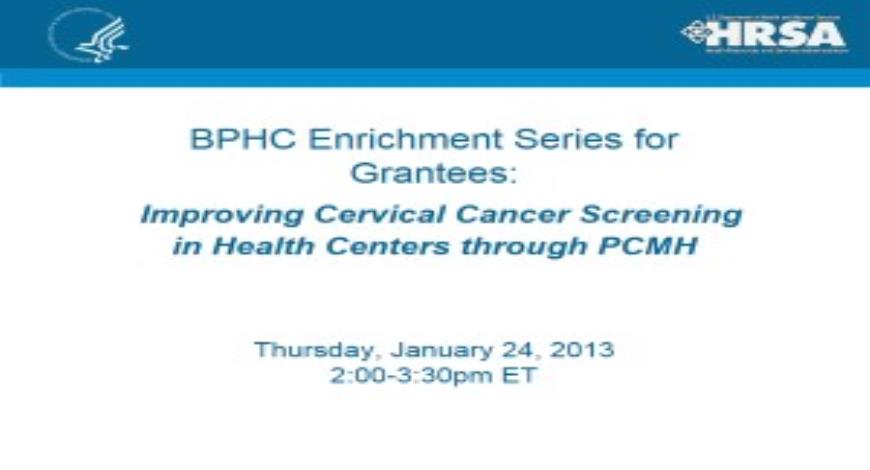Free Download Cervical Cancer Screening And Pcmh Powerpoint Presentation Slides 