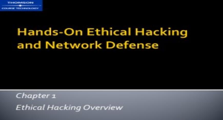 Free Download Hands-On Ethical Hacking and Network Security PowerPoint ...