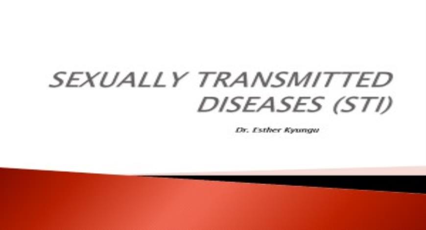 Free Download Sexually Transmitted Diseases Sti Powerpoint Presentation 8465
