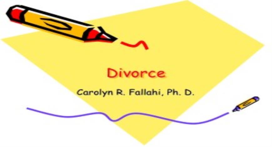 divorce presentation