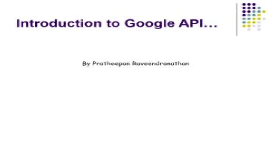 google presentation api