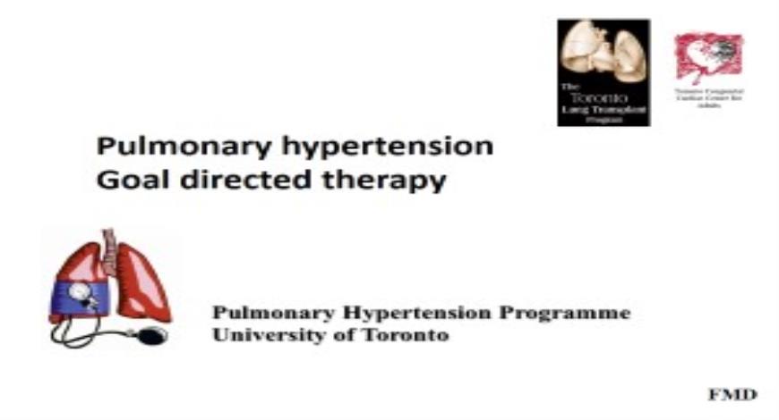 pulmonary hypertension powerpoint presentation