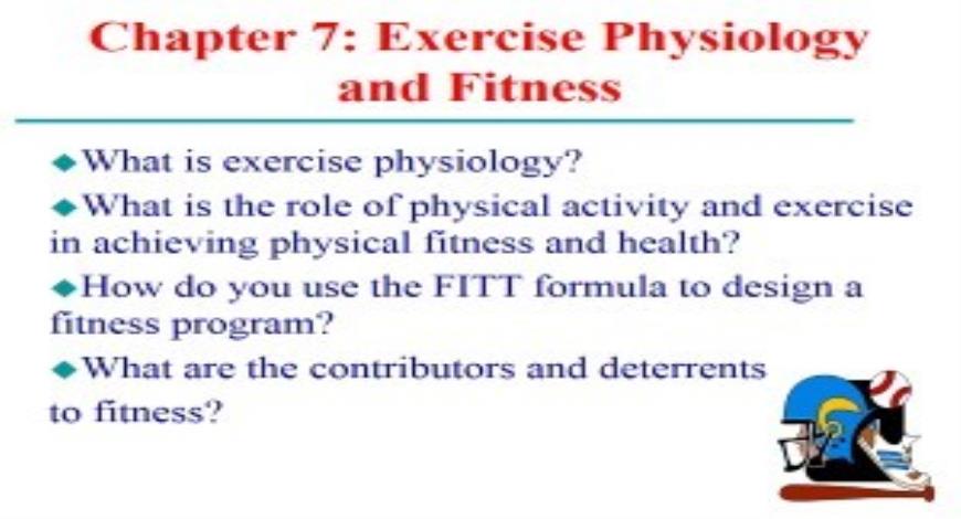 Free Download Exercise Physiology and Fitness PowerPoint Presentation ...