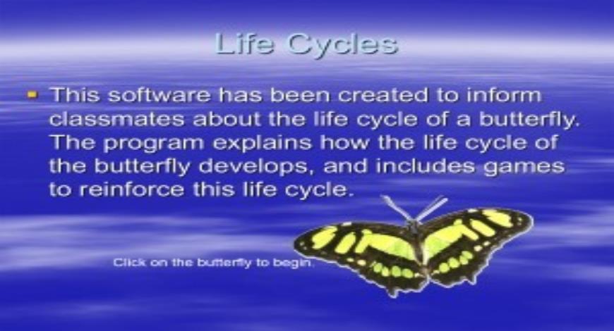 Free Download Butterfly Life Cycle PowerPoint Presentation Slides